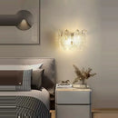 GobekUsa Gray Glass Wall Lamp - Modern Living Room Decor Sconce Light