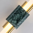 GobekUsa Green White Marble Wall Lamp - Luxury Golden Decor LED Light