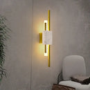 GobekUsa Green White Marble Wall Lamp - Luxury Golden Decor LED Light