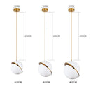 GobekUsa Golden Ball Pendant Light | Nordic Style Dining Room Chandelier