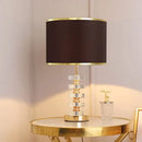 GobekUsa Crystal Table Lamp: Elegant Modern American Style for Living Room Bedroom