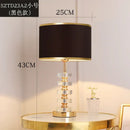 GobekUsa Crystal Table Lamp: Elegant Modern American Style for Living Room Bedroom