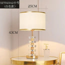 GobekUsa Crystal Table Lamp: Elegant Modern American Style for Living Room Bedroom