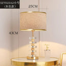 GobekUsa Crystal Table Lamp: Elegant Modern American Style for Living Room Bedroom