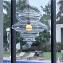 GobekUsa Glass Chandelier: Modern Art Dining Room & Living Room Decor Lighting