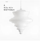 GobekUsa Glass Chandelier: Modern Art Dining Room & Living Room Decor Lighting
