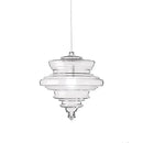 GobekUsa Glass Chandelier: Modern Art Dining Room & Living Room Decor Lighting