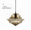 GobekUsa Glass Chandelier: Modern Art Dining Room & Living Room Decor Lighting