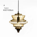 GobekUsa Glass Chandelier: Modern Art Dining Room & Living Room Decor Lighting