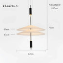 GobekUsa Designer Saucer UFO Pendant Light for Modern Home Decor
