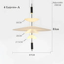 GobekUsa Designer Saucer UFO Pendant Light for Modern Home Decor