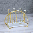 GobekUsa Glass Cup Spin Rack Mug Holder Stand Kitchen Organizer Tray