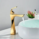 GobekUsa Black Bronze Bathroom Basin Faucet, Single Lever Lavatory Sink Mixer Tap