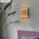 GobekUsa Modern Gold Metal Sconce with 1 LED Light - Perfect Wall Lighting for Living Room