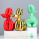 GobekUsa Balloon Dog Statue: Modern Nordic Resin Art Sculpture for Home Decor