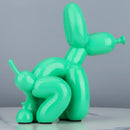 GobekUsa Balloon Dog Statue: Modern Nordic Resin Art Sculpture for Home Decor