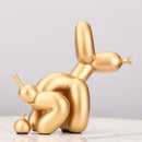 GobekUsa Balloon Dog Statue: Modern Nordic Resin Art Sculpture for Home Decor
