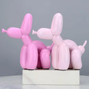 GobekUsa Balloon Dog Statue: Modern Nordic Resin Art Sculpture for Home Decor