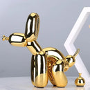 GobekUsa Balloon Dog Statue: Modern Nordic Resin Art Sculpture for Home Decor