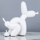 GobekUsa Balloon Dog Statue: Modern Nordic Resin Art Sculpture for Home Decor