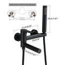 GobekUsa Brass Wall Mounted Bathtub Shower Mixer Tap Set for Bathroom