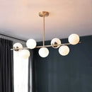 GobekUsa Bean Glass Chandelier: Modern Magic Lighting for Kitchen Living Room Bedroom
