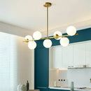GobekUsa Bean Glass Chandelier: Modern Magic Lighting for Kitchen Living Room Bedroom