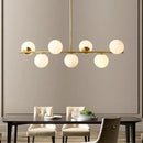 GobekUsa Bean Glass Chandelier: Modern Magic Lighting for Kitchen Living Room Bedroom