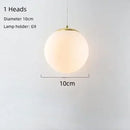 GobekUsa Bean Glass Chandelier: Modern Magic Lighting for Kitchen Living Room Bedroom