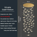 GobekUsa Bird Design LED Chandelier for Luxury Living Room and Restaurant