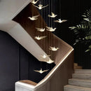 GobekUsa Bird Design LED Chandelier for Luxury Living Room and Restaurant
