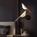 GobekUsa Bird Design Gold Plating LED Wall Sconce for Stylish Home Lighting