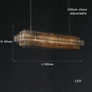 GobekUsa Brass Glass Ceiling Chandelier: Elegant Lighting for Luxurious Living Spaces