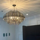 GobekUsa Brass Pendant Light Fixture Italian Designer Hanglamp for Villa Decoration