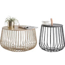GobekUsa Gold Pumpkin Coffee Table for Modern Living Room Décor