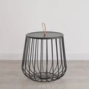 GobekUsa Gold Pumpkin Coffee Table for Modern Living Room Décor