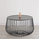 GobekUsa Gold Pumpkin Coffee Table for Modern Living Room Décor