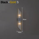 GobekUsa Crystal Wall Lamp: Elegant LED Indoor Lighting for Living Room, Bedroom, Hotel, and TV Background