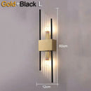 GobekUsa Crystal Wall Lamp: Elegant LED Indoor Lighting for Living Room, Bedroom, Hotel, and TV Background