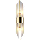 GobekUsa Crystal Wall Lamp: Elegant LED Indoor Lighting for Living Room, Bedroom, Hotel, and TV Background