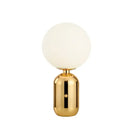 GobekUsa Glass Ball LED Desk Lamp: Modern Nordic Lighting for Bedroom, Living Room & More.
