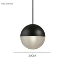 GobekUsa Glass Ball LED Pendant Light - Gold Minimalist Nordic Hanging Lamp