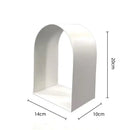 GobekUsa Golden Arches Metal Sculpture Room Decoration Geometric Handicraft Figurine