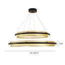GobekUsa Honeycomb Round Pendant Light: Modern Nordic Style for Living Room and Dining Room
