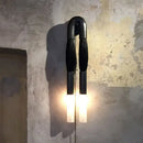 GobekUsa HORSEHAIR Wall Lamp Old Gold Silver Black Metal Cloth Light