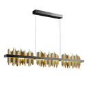 GobekUsa Iceberg Design LED Chandelier - Modern Dining Room & Kitchen Island Lighting