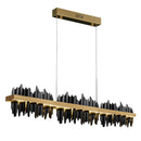 GobekUsa Iceberg Design LED Chandelier - Modern Dining Room & Kitchen Island Lighting