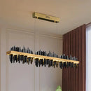 GobekUsa Irene - Iceberg Design Modern LED Chandelier Lighting For Dining Room
