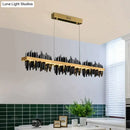 GobekUsa Irene - Iceberg Design Modern LED Chandelier Lighting For Dining Room