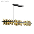 GobekUsa Irene - Iceberg Design Modern LED Chandelier Lighting For Dining Room
